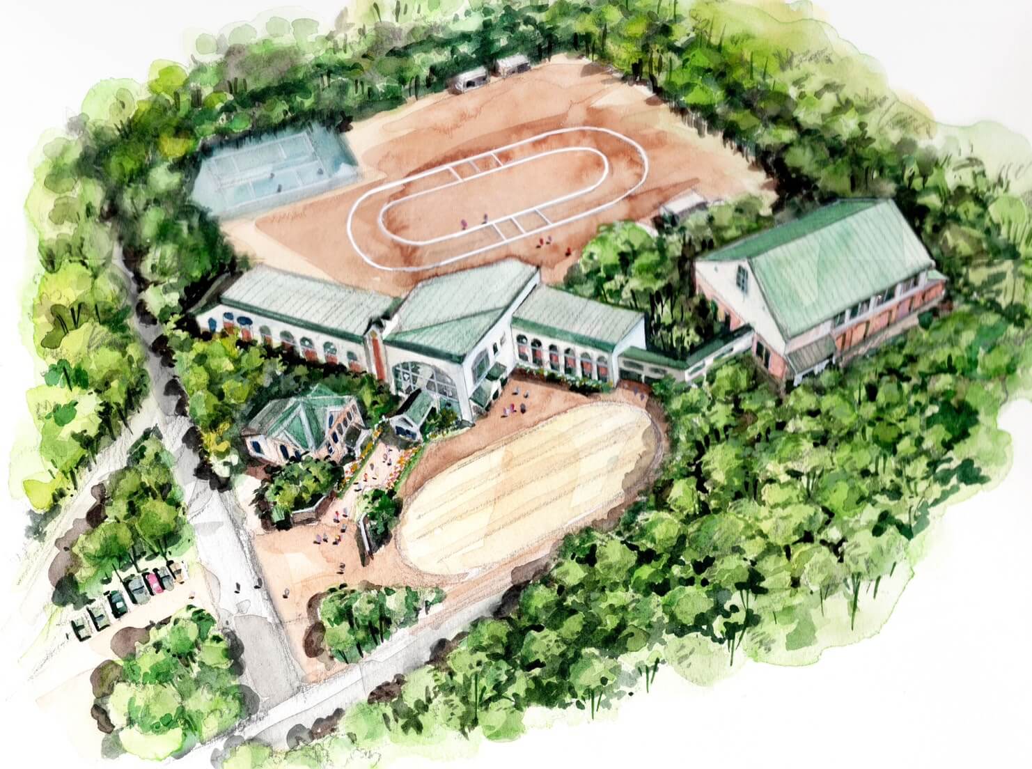 校舎イメージ図